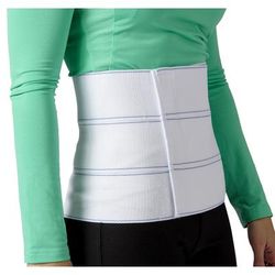 Medline Tri-Panel Abdominal Binder, Size L and XL, 9", 1 EA (ORT21100LXL)