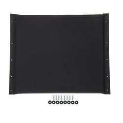 Medline 22" Black Nylon Seat Upholstery for MDS80657 Wheelchairs, 1 EA (WCA806926K4)