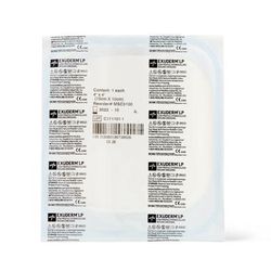 Medline Exuderm LP Low-Profile Hydrocolloid Wound Dressing, 4" x 4", 1 EA (MSC5100H)