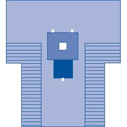 Medline Fenestrated Minor Procedure Drape, Sterile, 6" x 6", 1 EA (DYNJP2492H)