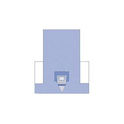 Medline Craniotomy T-Drape, Sterile, 9/CS (DYNJP10040)