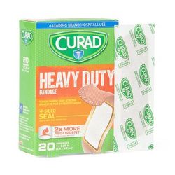 Curad Heavy Duty Bandages, 1" x 3.25", 1 BX (CUR14925RBH)