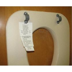 Medline Padded Foam Seat with Hardware for Commodes G98202 and G98204, 1 EA (G222-0716)