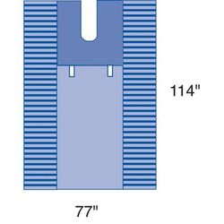 Medline Shoulder Drape Pack, 8/CS (DYNJP8411)