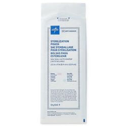 Medline Steam and Gas Self-Seal Sterilization Pouch, 3.5" x 9", 200/BX (MPP100520GSZ)