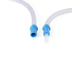 Medline Sterile Non-Conductive Suction Tubing with Scalloped Connectors, 1/4" x 10', 50/CS (DYND50251)