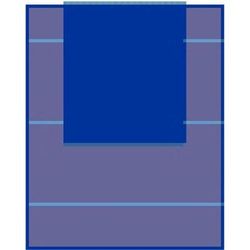 Medline Sterile Three-Quarter Drape Sheet with Absorbent Reinforcement, 53" x 77", 20/CS (DYNJP2416)