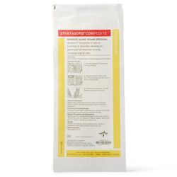 Medline Stratasorb Composite Adhesive Island Wound Dressings, 4" x 10", 1 EA (MSC30410H)