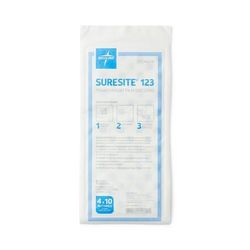 Medline SureSite123 Transparent Dressing, 4" x 10", 1 EA (MSC2710H)