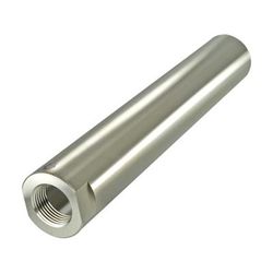 Infinite Product Solutions Thick Titanium QD Sound Redirect Sleeve Polished Titanium 8in SRS-8IN-TI5-U-HD