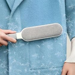 TEMU Reusable Pet Hair Remover Brush - Dual-sided, Static Cling For , Ideal For Furniture, Clothes, Carpets - Polypropylene, No Batteries Required