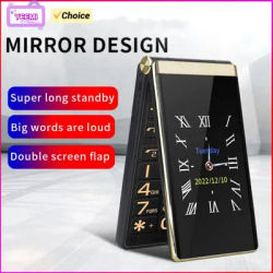 Yeemi M1 Brand New GSM 2G 2.8inches Flip Mobile Phone Dual SIM Cards MTK Double Display FM Mp3 Mp4 Micro USB Original CellPhone