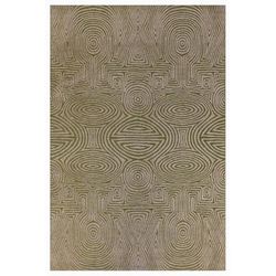 Tappeto da salotto e camera moderno tessuto piatto HABANERO