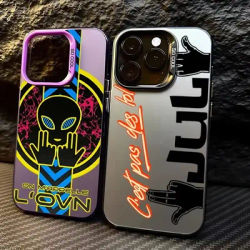 Rapper JuL C'est Pas Des Lol Phone Case For iPhone 16 15 14 13 12 11 Pro Max X XR XS 7 8 Plus Candy