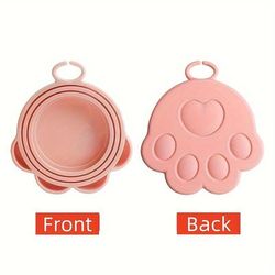TEMU Silicone Seal Canning Lid For Pets Cats And Dogs, Suitable For Multiple Sizes, Insurance Dustproof Closure