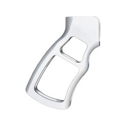 Presma Skeletonized Rear Pistol Grip for AR15 AR-10 LR-308 Silver GP30-S