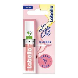Labello Lip Oil Effetto Glossy – Dress Nude 5.5 ml, Lucidalabbra color