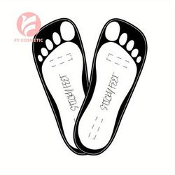 TEMU 5-pack Unscented Disposable Tanning Feet Pads - Stick-on Foot Protectors For Application Tools & Accessories