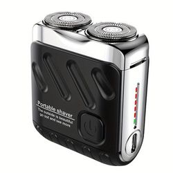 TEMU Mimi's Shaver Features Magnetic Suction Heads, 2-speed Usb Charging, Mini Car Portable, Men's Electric mobile Razo