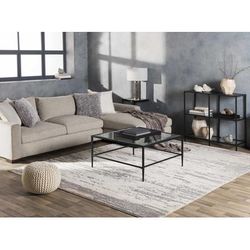 Kirklees 18" Square Modern Cotton Taupe Throw Pillow - Boutique Rugs