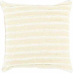 Loveland 22" x 22" Cottage Cream/Grass Green/Lime Green Throw Pillow - Boutique Rugs