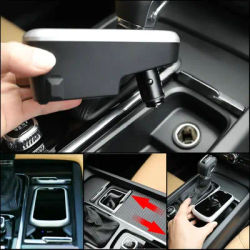 Car Qi Wireless Charger For Volvo XC90 NEW XC60 S90 V90 C60 V60 2018 2019 Special Mobile Phone Charging Plate Car Accessories