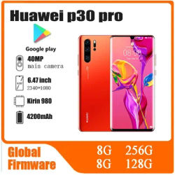Original CN Version Huawei P30 Pro Smartphone Android 6.47 inch 128GB/512GB 40MP Camera unlocked used phones