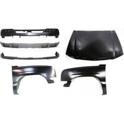 Replacement Fender Steel Primed, Front, Driver & Passenger Side, 1-year unlimited-mileage warranty KIT-061617-90