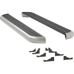 Luverne Running Boards Aluminum Polished 6 1/2 in. MegaStep Series, Lifetime LUVERNE limited warranty with 5-year on finish 575098-570237