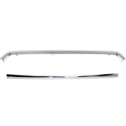 Replacement Grille Trim Chrome, Upper & Lower, 1-year unlimited-mileage warranty SET-REPM070901-2