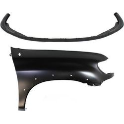 Replacement Fender Steel Primed, Front, Passenger Side, 1-year unlimited-mileage warranty KIT-012818-40