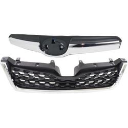 Replacement Grille Assembly Plastic Textured Black Grille, 1-year unlimited-mileage warranty SET-REPS070135Q-2