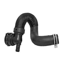 Dayco Radiator Hose EPDM Rubber Black, Upper, 1 year or 12,000-mile limited warranty 73087