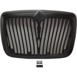 Replacement Grille Assembly Plastic Painted Black Grille, 1-year unlimited-mileage warranty RI07010008-HD