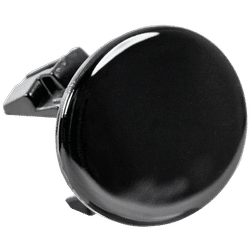 Replacement Grille Trim Painted Black, Passenger Side, 1-year unlimited-mileage warranty RL07110005