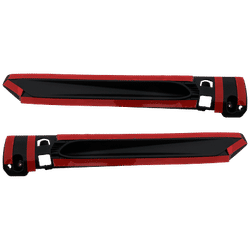 Replacement Rocker Panel Trim Textured Black, Driver & Passenger Side, 1-year unlimited-mileage warranty SET-RB43370009