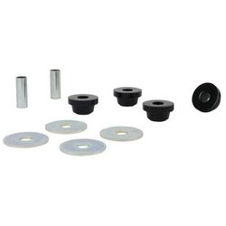 Whiteline Control Arm Bushing Synthetic Elastomer Black, Front, Lower, Outer, Lifetime limited warranty W51663