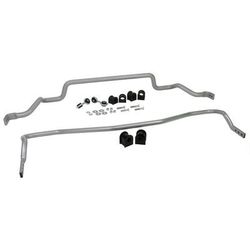 Whiteline Sway Bar Kit Powdercoated Silver, Front & Rear, 3-year or 60,000-mile limited warranty BTK008