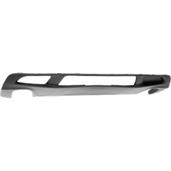 Replacement Valance Plastic Primed, Rear, Center, 1-year unlimited-mileage warranty RJ76430005