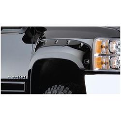Bushwacker Fender Flares Plastic Black Pocket Style Series, Front, Driver & Passenger Side, Lifetime limited warranty 40087-02