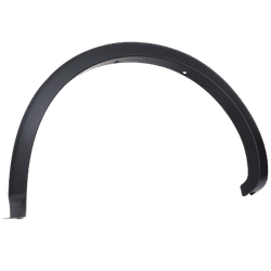 Replacement Fender Trim Plastic Textured Black, Rear, Passenger Side, 1-year unlimited-mileage warranty RF55390011