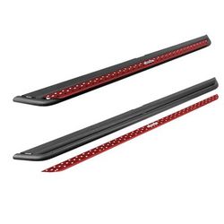 Go Rhino Nerf Bars Steel Textured Black Dominator Xtreme DSS Series, DSS4054T