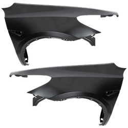 Replacement Fender Steel Primed, Front, Driver & Passenger Side, 1-year unlimited-mileage warranty SET-RT22010035
