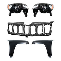 Replacement Fender Steel Primed, Front, Driver & Passenger Side, 1-year unlimited-mileage warranty KIT-030823-42