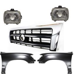 Replacement Fender Steel Primed, Front, Driver & Passenger Side, 1-year unlimited-mileage warranty KIT-031323-149