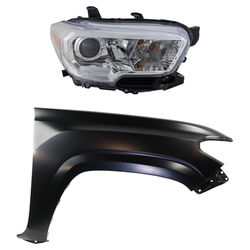 Replacement Fender Steel Primed, Passenger Side, 1-year unlimited-mileage warranty KIT-031323-33204