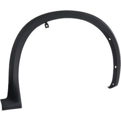 Replacement Fender Flares Plastic Textured Black, Front, Passenger Side, 1-year unlimited-mileage warranty RI22130009Q