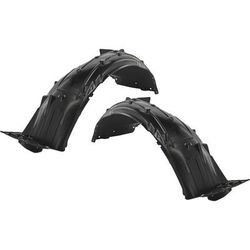 Replacement Fender Liner, Front, Driver & Passenger Side, 1-year unlimited-mileage warranty SET-RH22210123