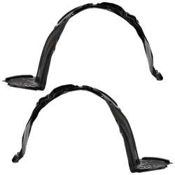 Replacement Fender Liner, Front, Driver & Passenger Side, 1-year unlimited-mileage warranty SET-RT22210121
