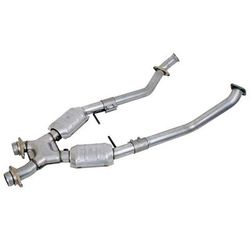 BBK Exhaust Pipe X-Pipe High Flow Series, 1 Year Limited Warranty 1666